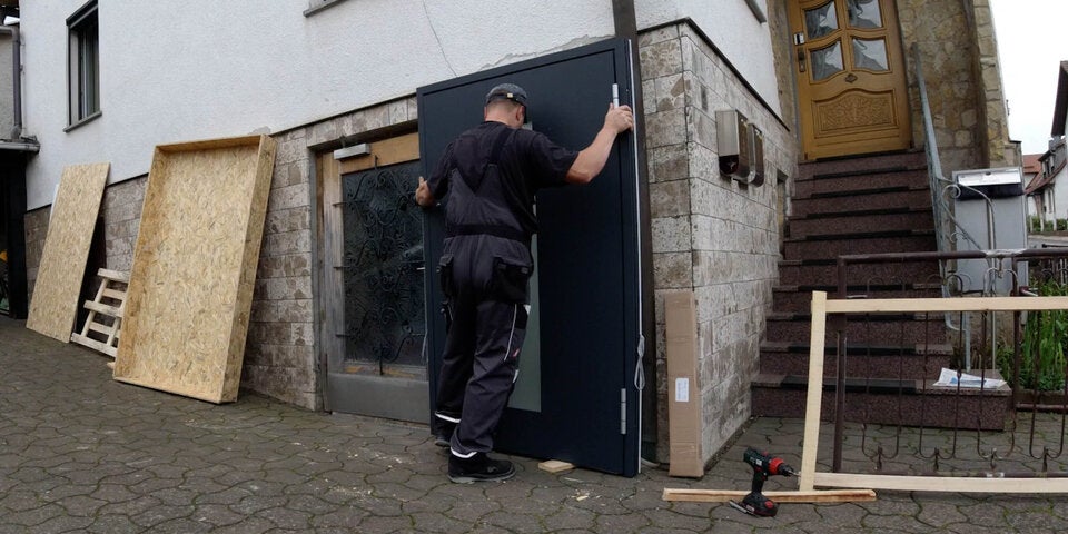 Anleitung zum Einbau einer Haustüre