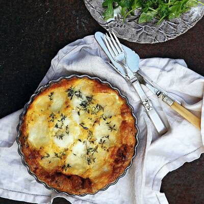 Rote Rüben mit Naturreis-Risotto