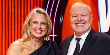 Barbara Sch&ouml;neberger und Stefan Raab
