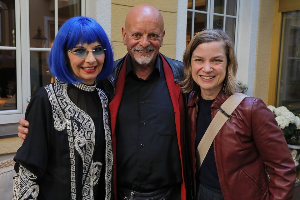 Domino Blue, Gary Lux und Caroline Vasicek