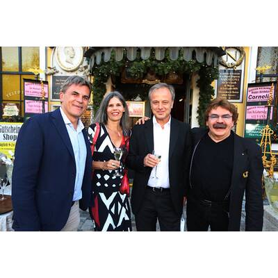 Gary Lux mit Sissi Gottsbachner, Marcus Strahl