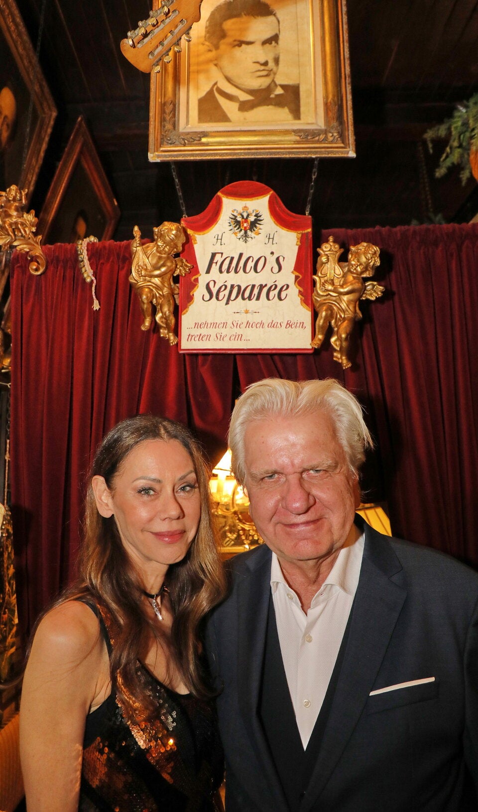 Caroline Perron und Peter Vieweger. 