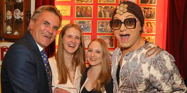 Peter Gro&szlig;mann, Katharina Baumgartner, Jacqueline Lugner, Julian F. M. Stoeckel