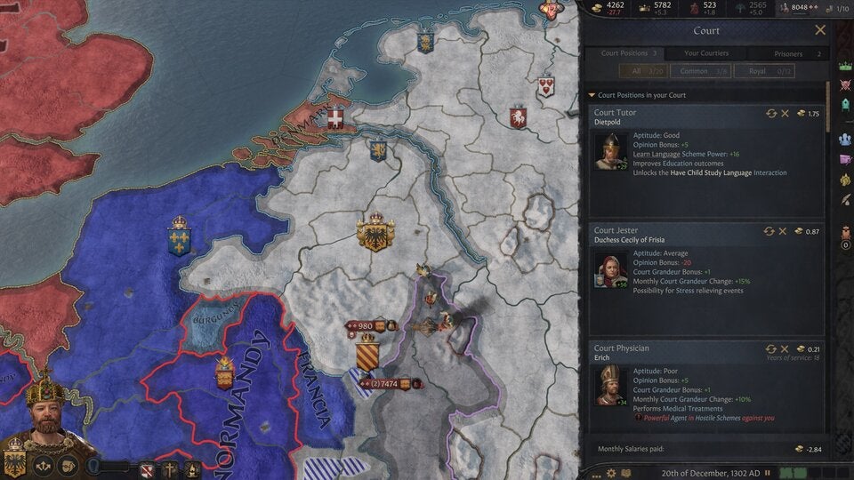 Crusader Kings III: Royal Court hat ein Startdatum!