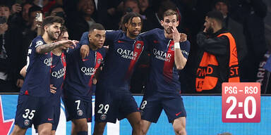 2:0 - PSG siegt gegen Bullen-Killer Real Sociedad