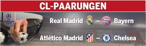 Knaller: Bayern gegen Real Madrid