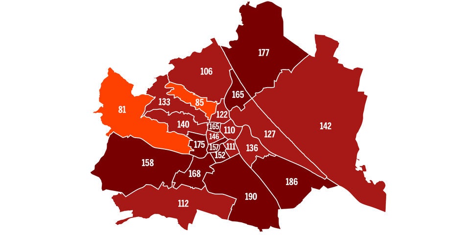 Das sind die neuen Corona-Hotspots in Wien