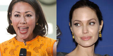 Ann Curry & Angelina Jolie