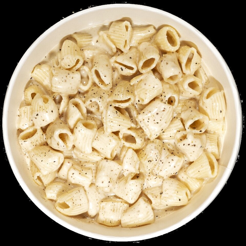 Modernes Feel Good Food: Pasta mit Sesam.