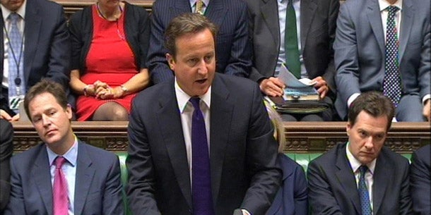 David Cameron House of Commons