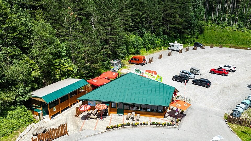 Raxalpe Camping Raxseilbahn Hirschwang Talstation
