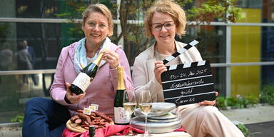 Film-Feiern in Cannes mit NÖ-Weinen