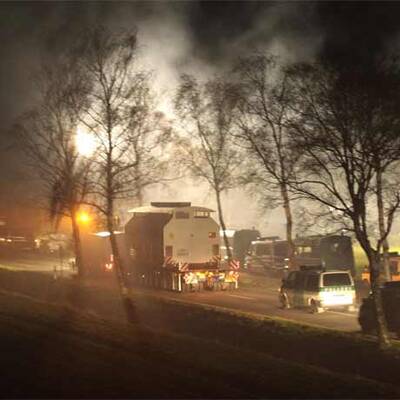 Atommüllstransport in Deutschland