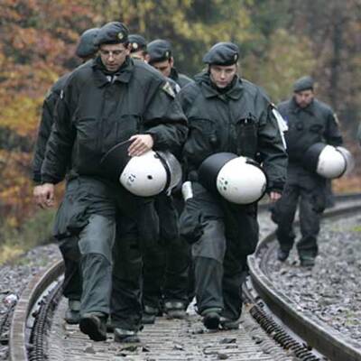 Atommüllstransport in Deutschland