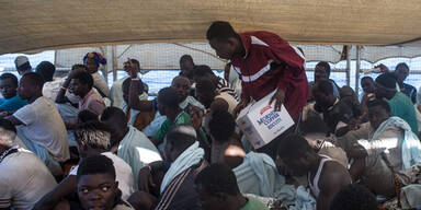 Catania Fl&uuml;chtlinge