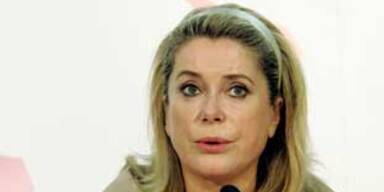 Catherine Deneuve in Wien.
