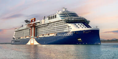 Die neue Celebrity Ascent: Celebrity Cruises w&auml;chst weiter