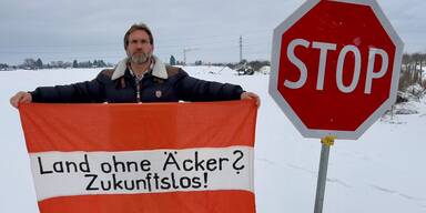 Christian Fenz trotzt der Ostumfahrung.