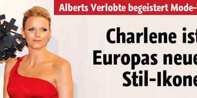 Charlene gleicht Gracia Patricia aufs Haar