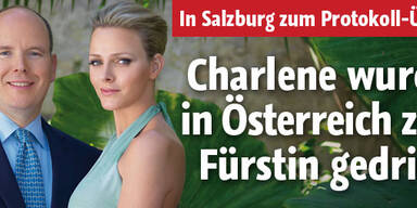 So wurde Charlene zur Fürstin gedrillt
