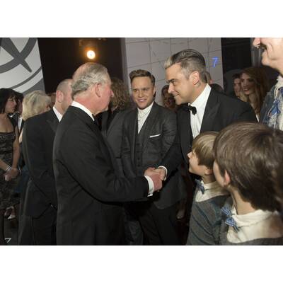 Prinz Charles und Camilla begrüßten internationale Stars