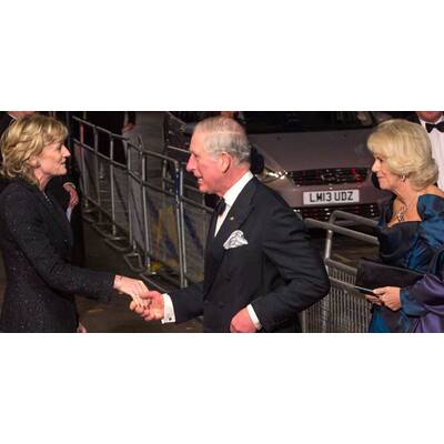 Prinz Charles und Camilla begrüßten internationale Stars