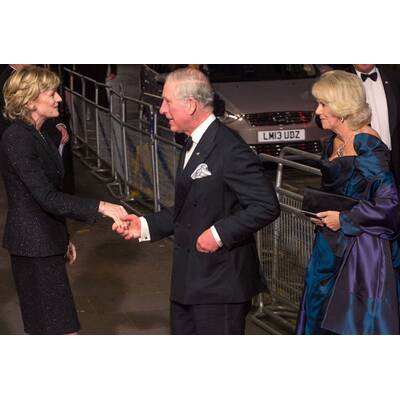 Prinz Charles und Camilla begrüßten internationale Stars