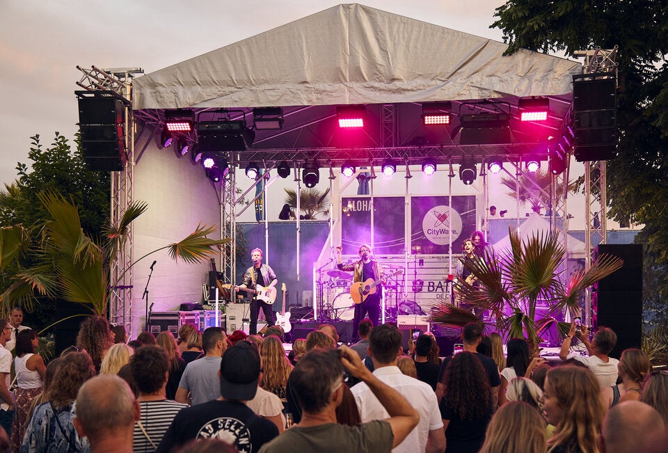 ''Sunset Sound'' Konzerte in der SCS mit neuem Besucherrekord