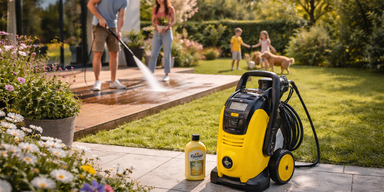 K&auml;rcher Hochdruckreiniger K 4 Power Control: Clevere App-Unterst&uuml;tzung - die passende L&ouml;sung f&uuml;r st&auml;rkere Verschmutzungen&nbsp;