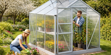 Dieses Gew&auml;chshaus ist der Hit f&uuml;r Hobby-G&auml;rtner &ndash; jetzt 15 % g&uuml;nstiger!
