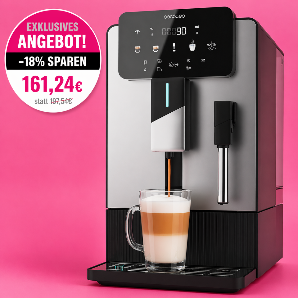 Cecotec Kompakter Kaffeevollautomat