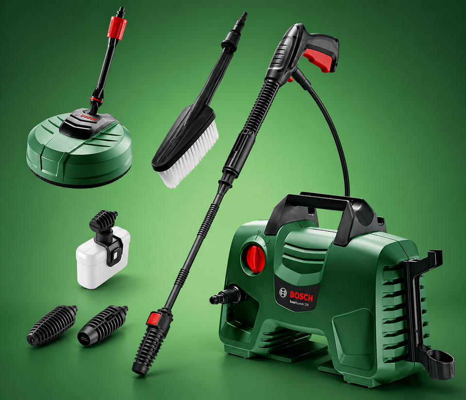 Bosch Home and Garden Hochdruckreiniger EasyAquatak 120 Premium Kit