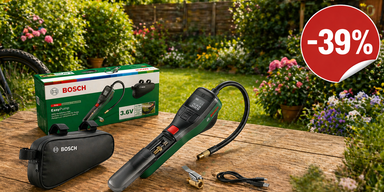 Nie wieder platte Reifen &ndash; Bosch EasyPump ist 39% reduziert!
