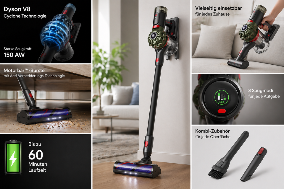 Dyson V8 Cyclone kabelloser Staubsauger