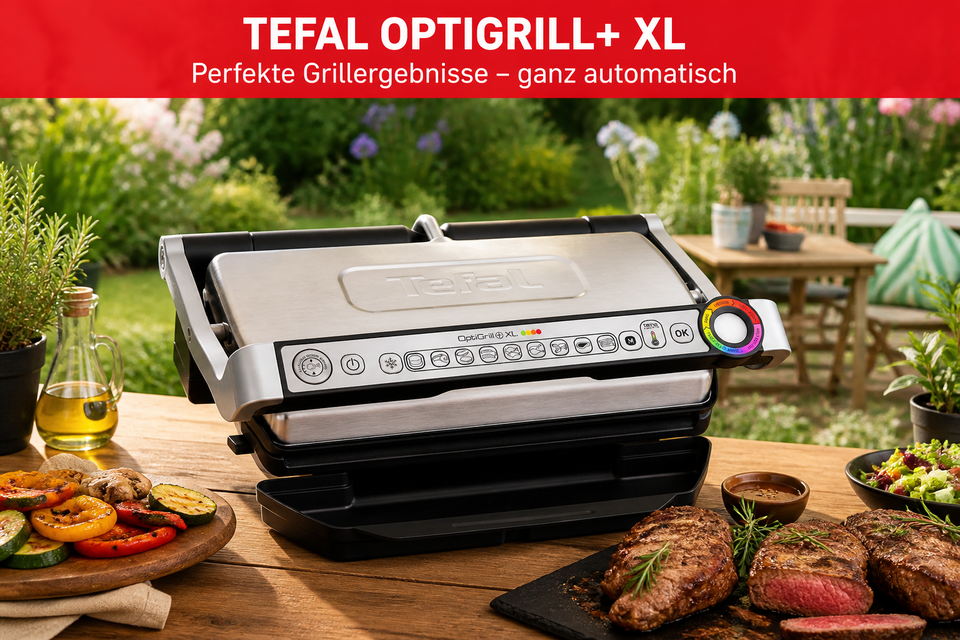 Tefal OptiGrill+ XL Kontaktgrill