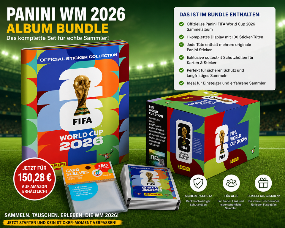 Bundle mit World Cup 2026 Sticker