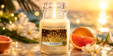 Der Sommerduft, &uuml;ber den jetzt alle sprechen: Yankee Candle &bdquo;All is Bright&ldquo; im Angebot