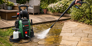 Einmal dr&uuml;ber &ndash; alles sauber: Dieser Hochdruckreiniger ist gerade massiv reduziert