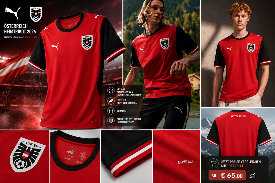 Puma Österreich Trikot 2026 Heimtrikot