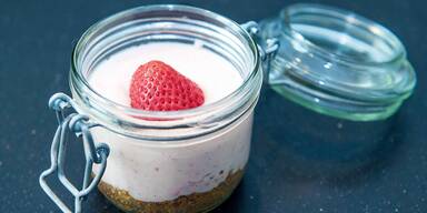 Cheesecake im Glas