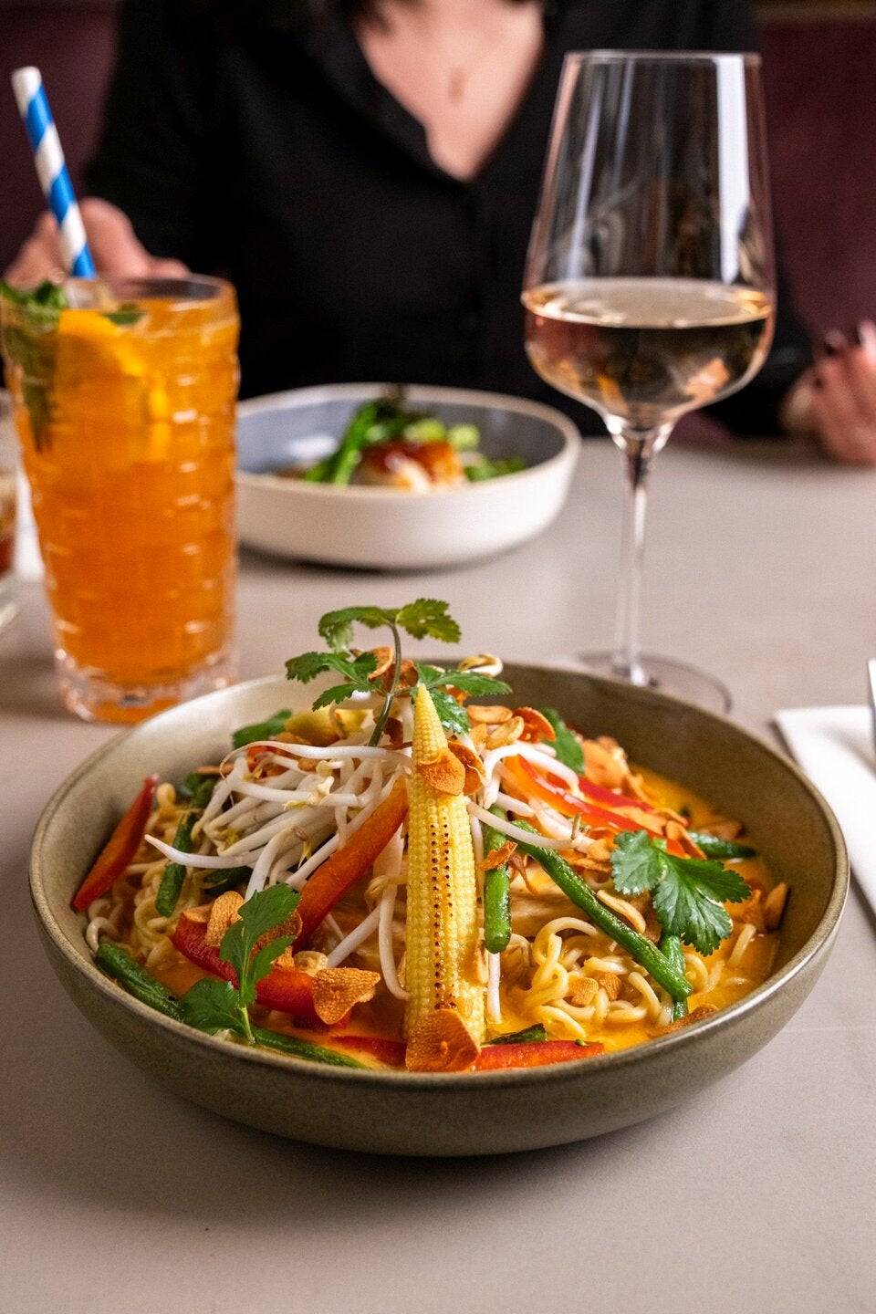 Spezial-Karte mit asiatischem Touch: Chicken Koi Soy.