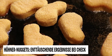 Chicken Nuggets in hei&szlig;em &Ouml;l