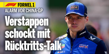 Max Verstappen (28) schockt mit Rücktritts-Talk