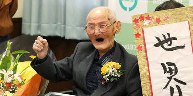 &Auml;ltester Mann der Welt mit 112 Jahren gestorben