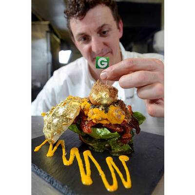 Der Glamburger wird seinem Namen gerecht