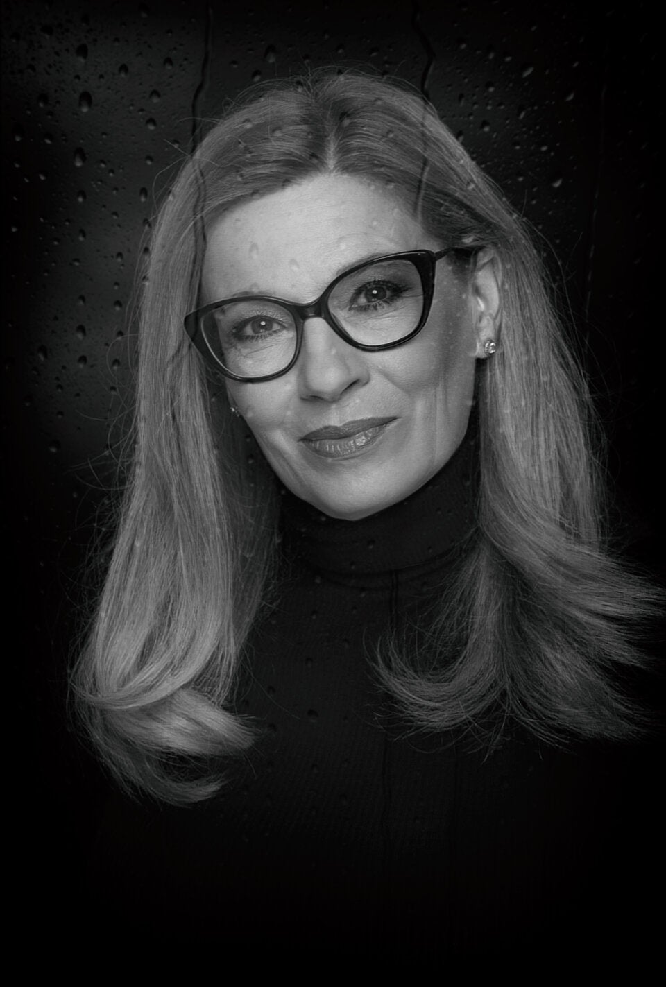 Christa Kummer lächelt, um Hoffnung zu geben. 