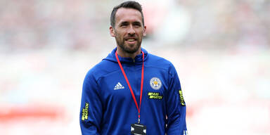 Fu&szlig;ballprofi Christian Fuchs (Leicester City)