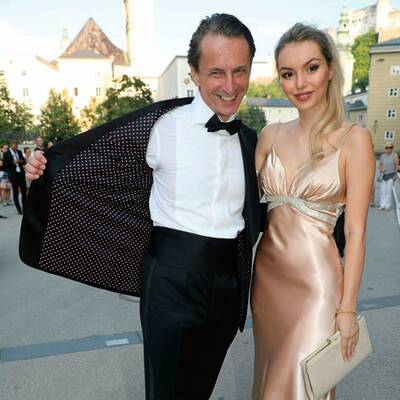 Christian Rainer mit Freundin Sonja Magdalena Mielczarek