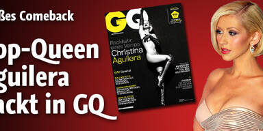 Pop-Queen Christina Aguilera nackt in GQ