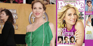 Christina Applegate: People's schönste Frau der Welt